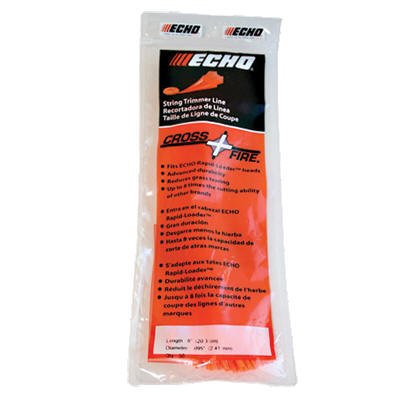 Echo trimmer line packaging designed for easy replacement