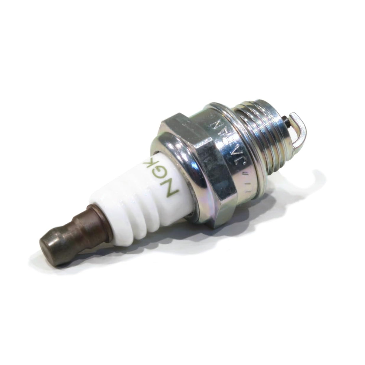 echosari spark plug with removable nut terminal for easy installation.