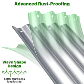 Eclaron ultra-thick Q195 steel construction offers lasting durability.