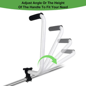 Ecmln lightweight 16.5-inch handle provides a comfortable, durable grip.