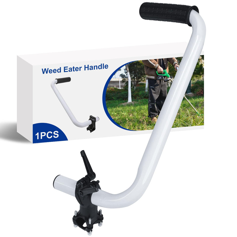 Ecmln ergonomic weed eater handle grip for reduced back strain during yard work.