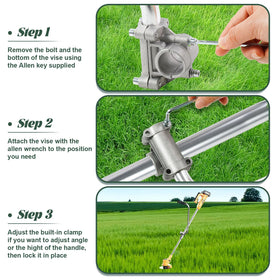 Ecmln Weed Eater Handle aluminum body highlights lightweight durability.