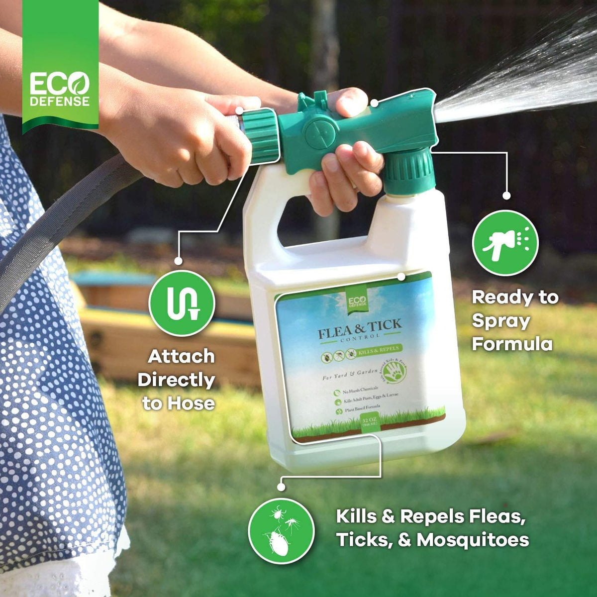 Eco Defense yard-perimeter protects your space with a ready spray.