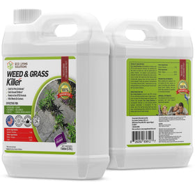 ECO Garden PRO bottle showing the organic vinegar weed killer for safe garden use