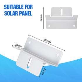 Eco-Worthy 16-unit mounting brackets kit for versatile installations.
