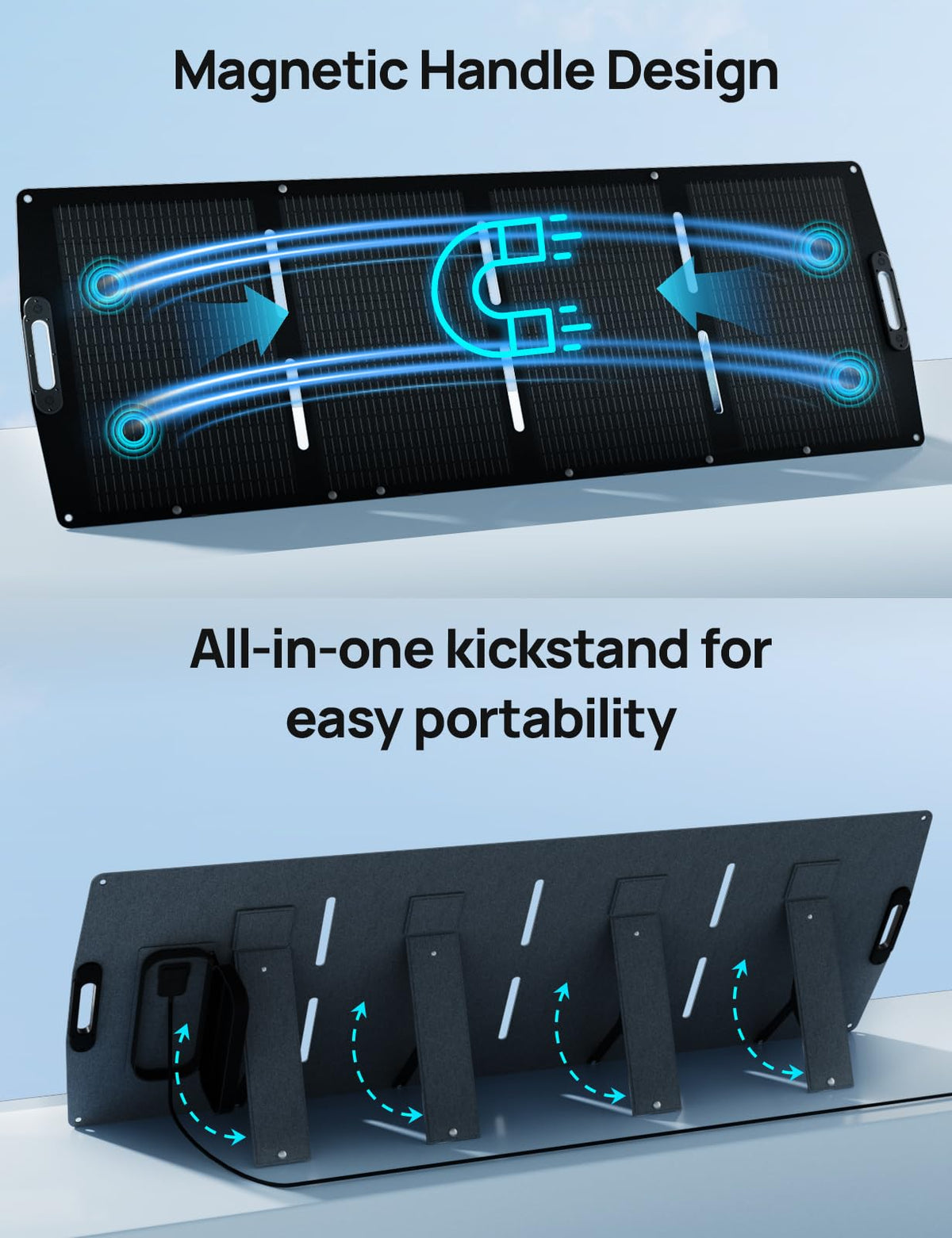 ECO-WORTHY 200W panel 7-layer structure delivers durable performance in rough weather.