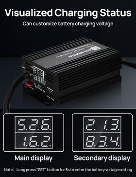 ECO-WORTHY protection features indicate overcharge safety during operation.