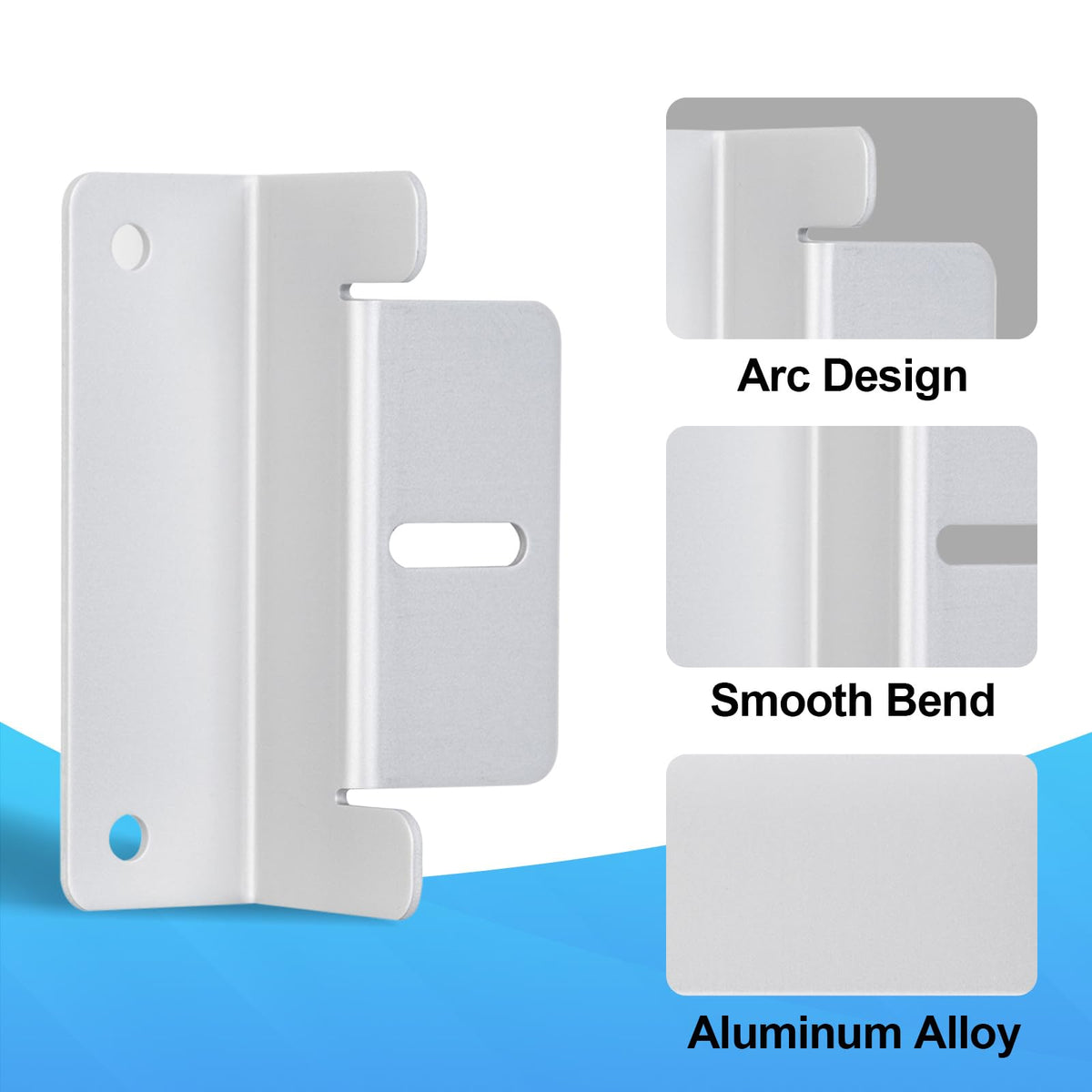 Eco-Worthy RV and boat deck brackets for rugged outdoor solar setups.