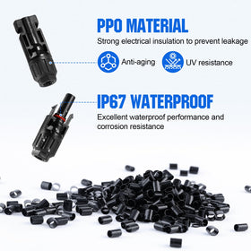 Eco-Worthy Connector Spanner Wrench assists effortless installation.