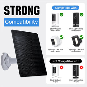 ECO-WORTHY adjustable mounting bracket for precise sun-angle optimization