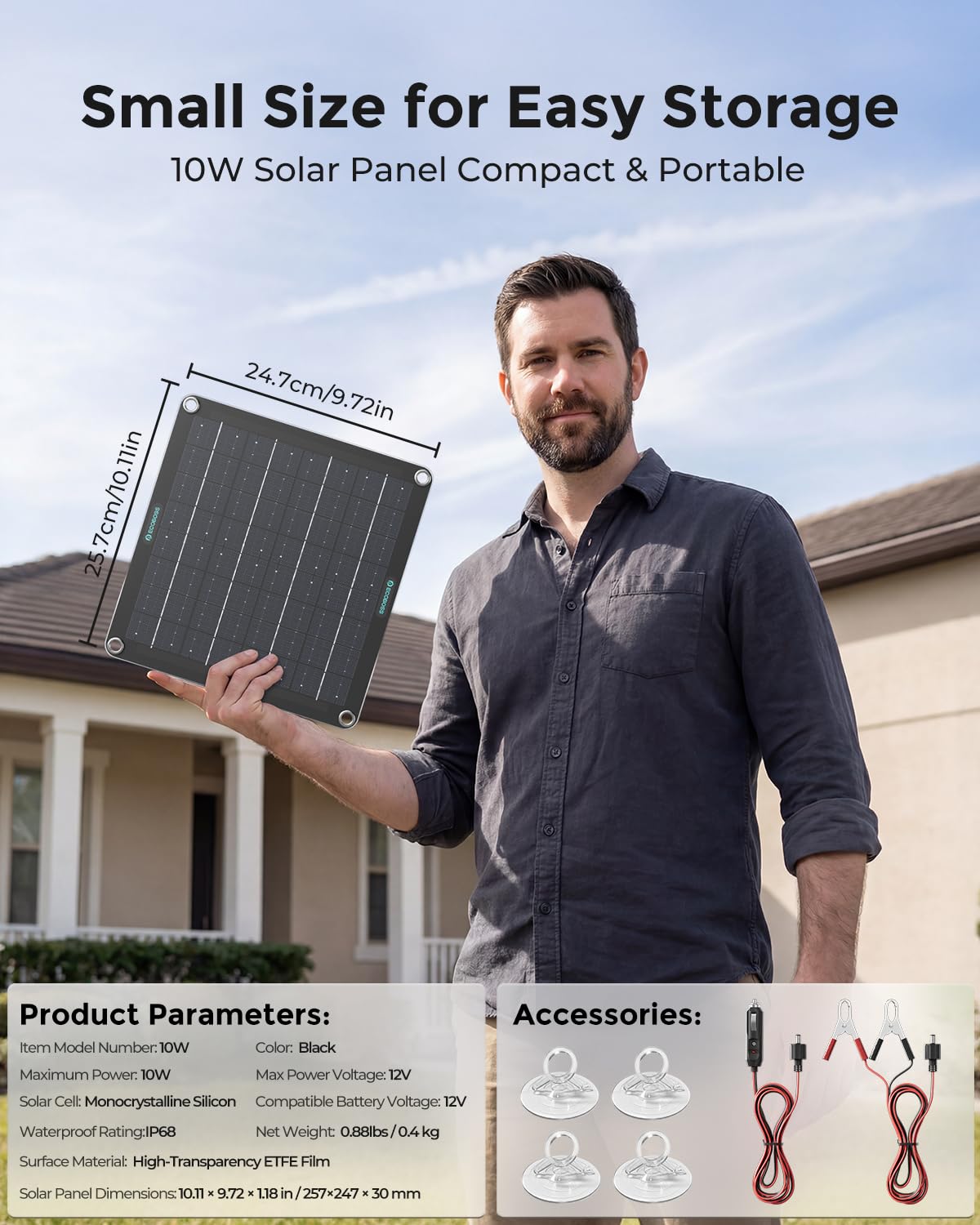 ECOBOSS compatible with AGM, GEL, SLA, and LiFePO4 batteries for versatility