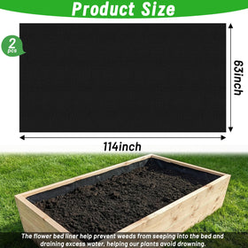EcoBrisa nonwoven fabric closeup shows breathable barrier and weed suppression.