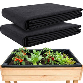 EcoBrisa raised bed liner 63x83in — durable, keeps soil contained for bigger planters