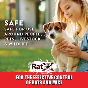 DIY use with EcoClear RatX makes home pest management accessible.