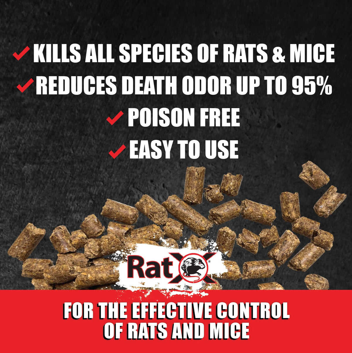 Patented Mechanical Kill System detail shown on EcoClear RatX product.