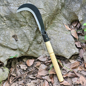 EcoDigiLife Billhook Sickle manganese steel blade durability