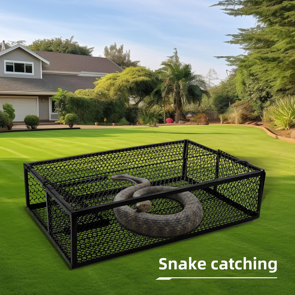 EcoDigiLife Snake Trap secure locking enables safe handling
