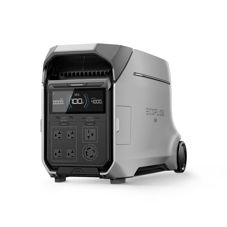 EF ECOFLOW Delta Pro 3 battery setup delivers reliable home backup.