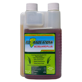 EcoGuard Plus mosquito fogger bottle ready for outdoor pest control