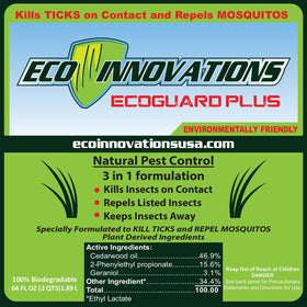 EcoGuard Plus ready on patio for evening outdoor gathering