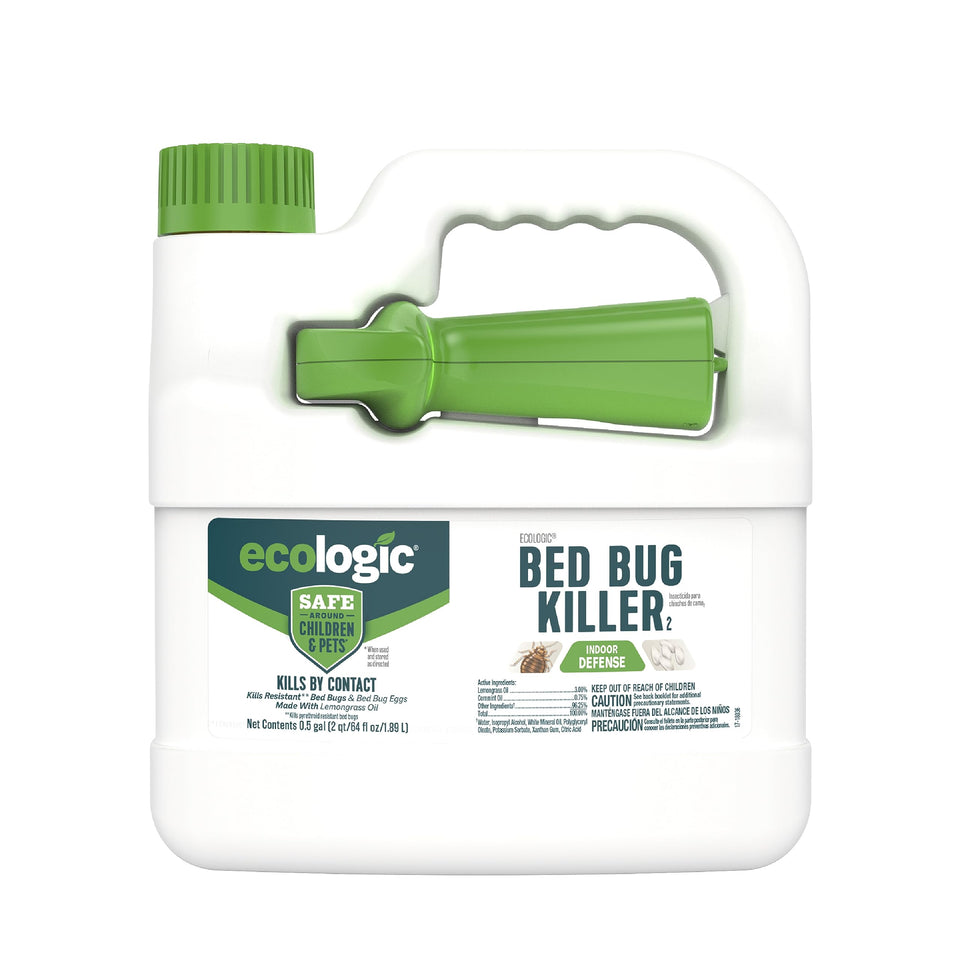 EcoLogic Bed Bug Killer 64oz bottle for ready-to-use home pest control