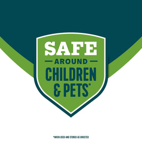EcoLogic label emphasizes safety around kids and pets when used as directed