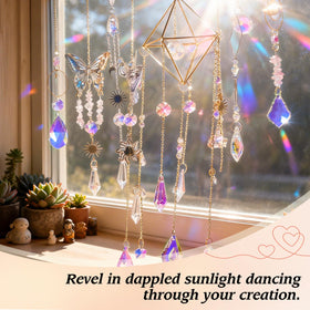 Ecoofor garden window decor sparkles on balconies and patios