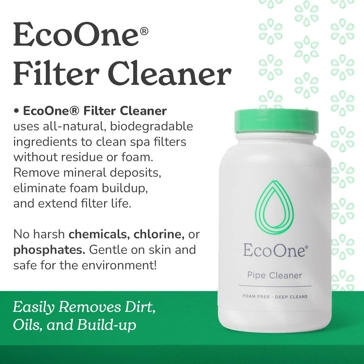 EcoOne Filter Cleaner soak bucket shows deep-clean action without harsh chemicals