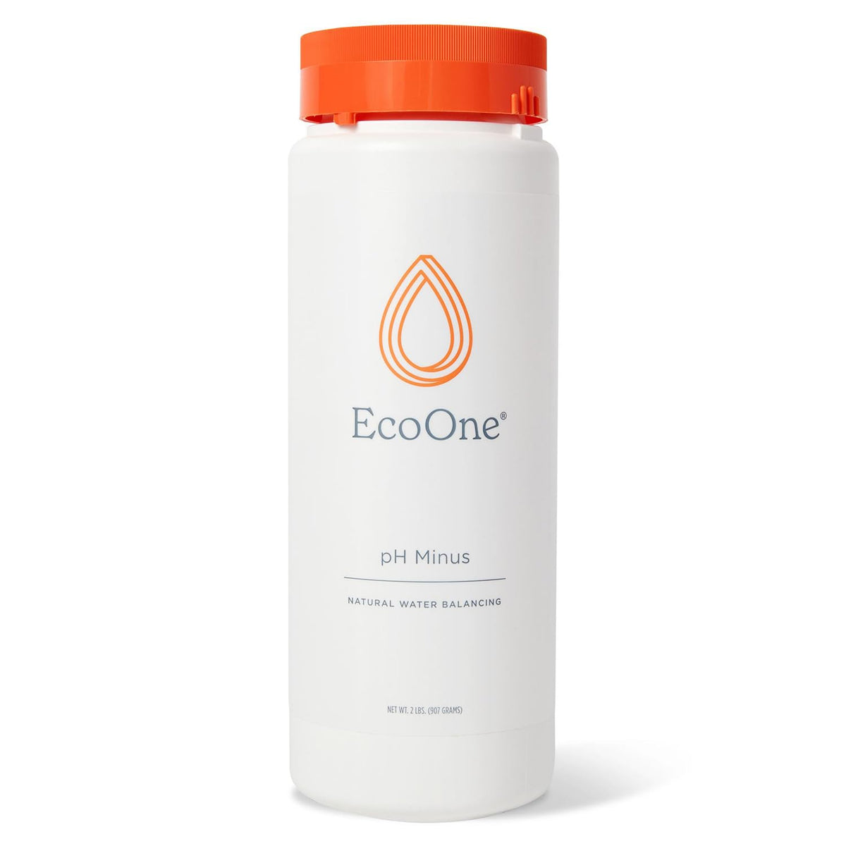 EcoOne pH Minus bottle pours into pool water to balance pH