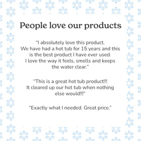 EcoOne-ready packaging signals simple setup for clean, ready-to-use spa sessions.