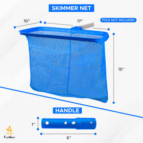 EcoNour rust-resistant pool net stands up to outdoor use