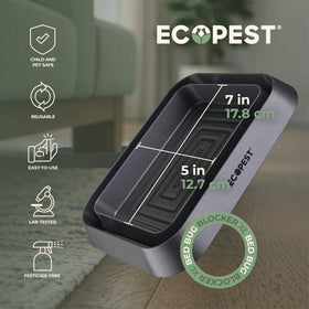 ECOPEST Bed Bug Blocker XL anti climb exterior with slippery reservoir
