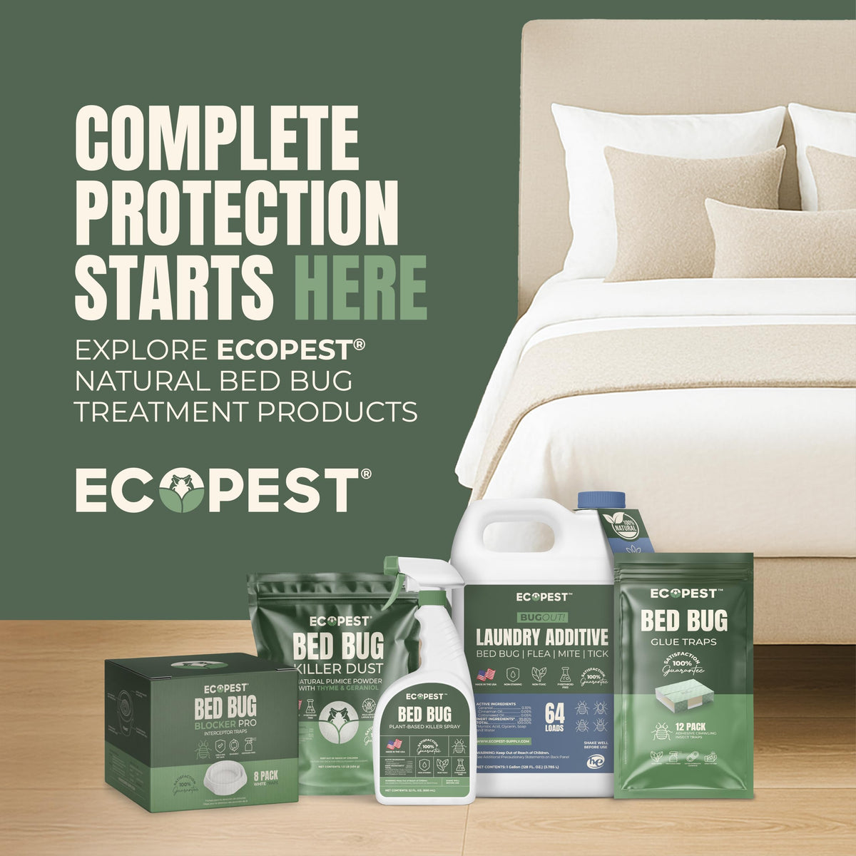 ECOPEST Bed Bug Blocker XL durable construction for frequent use