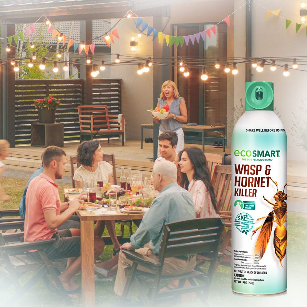 EcoSmart plant-based formula bottle for family-friendly pest care
