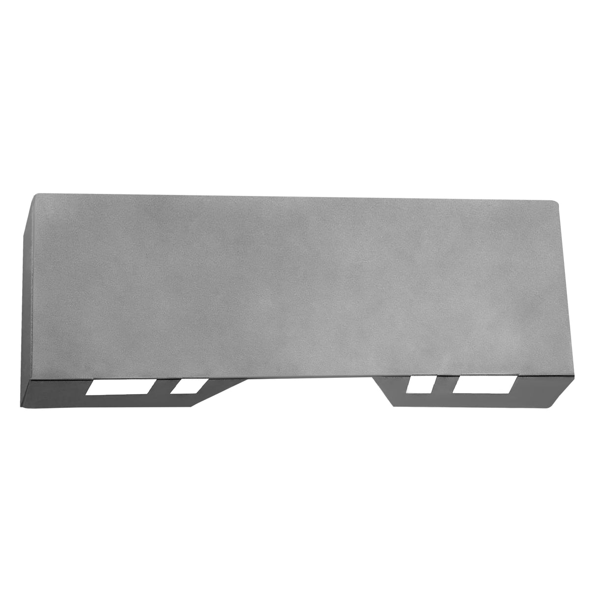 ECOTRIC 3/8-in attachment plate front view with quick tach compatibility.