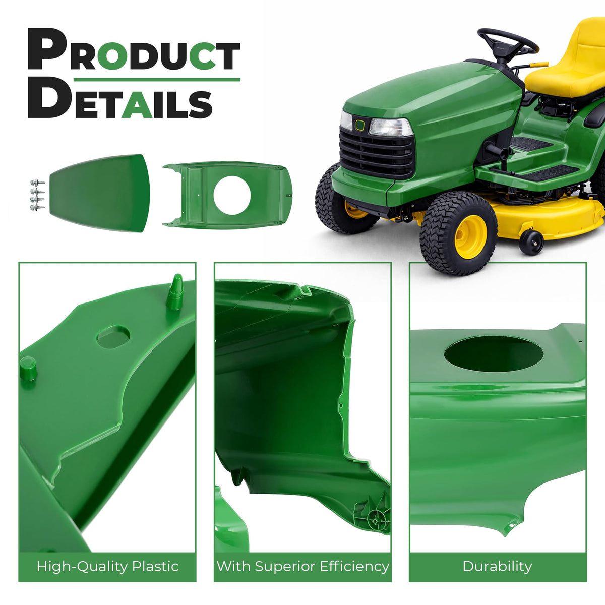 ECOTRIC hardware included ensures quick, tool-friendly installation.