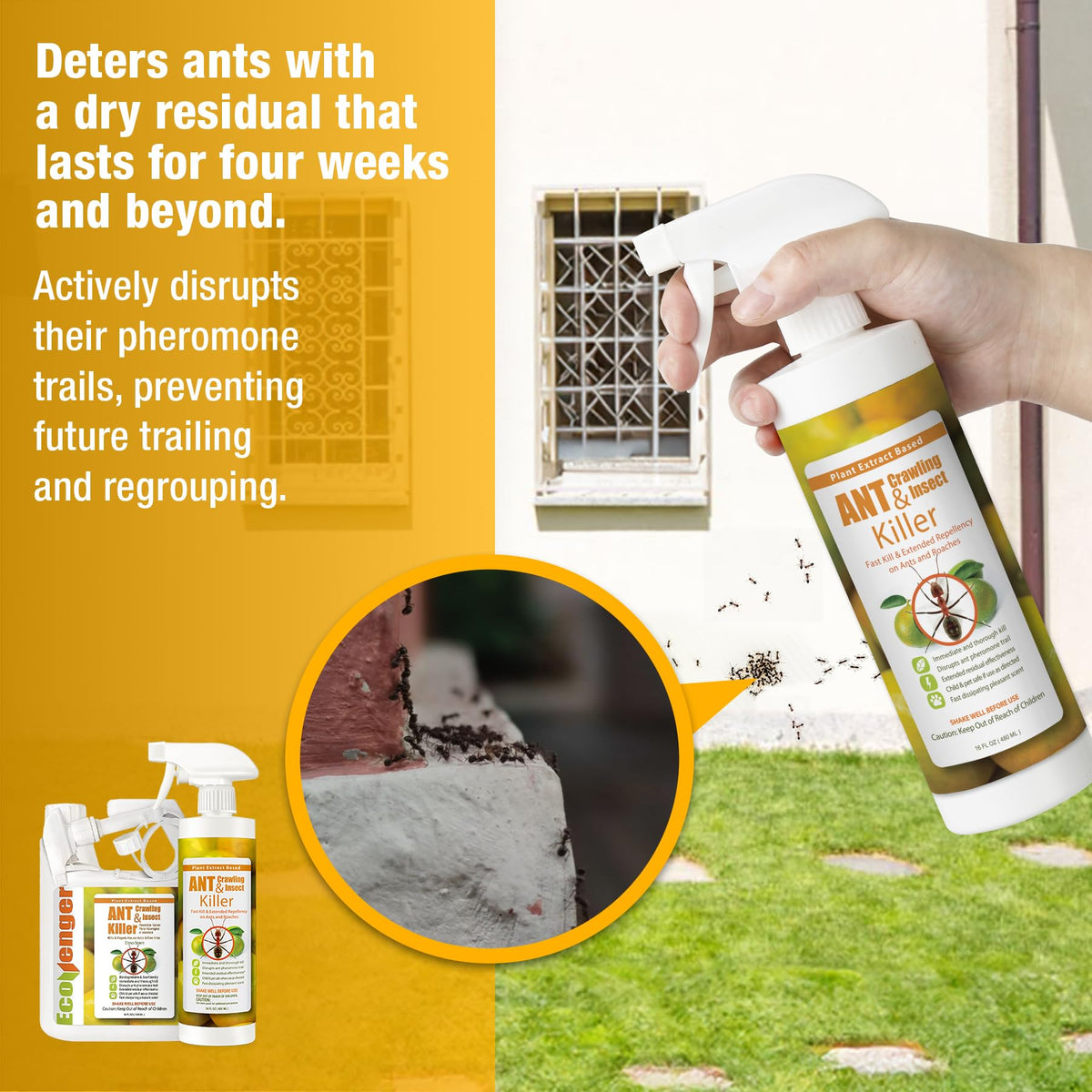 EcoVenger fire ants six minute kill emphasizes rapid control