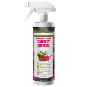 EcoVenger garden insect control bottle showing plant-based pest solution