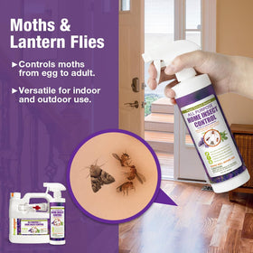 Kitchen use image showing versatile indoor pest protection