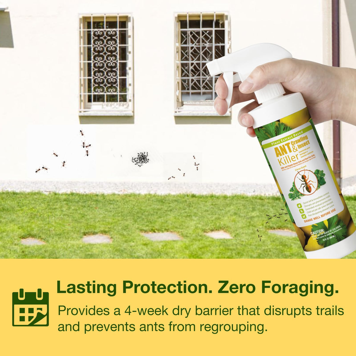 EcoVenger outdoor perimeter application for lasting defense