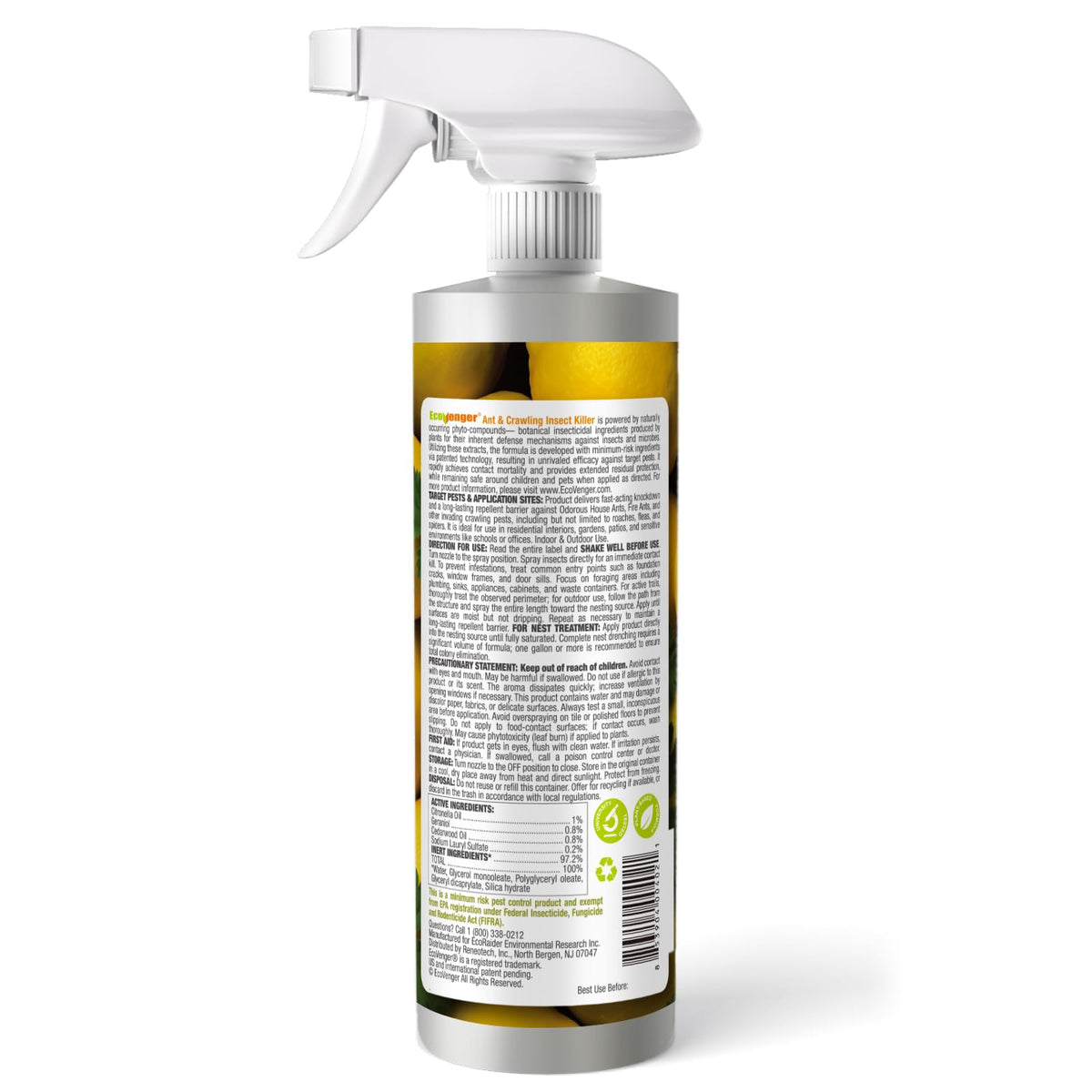 EcoVenger ready-to-spray packaging for immediate use