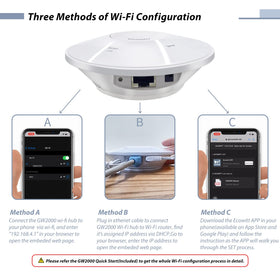 ECOWITT Wittboy app and WS View Plus display real-time weather data