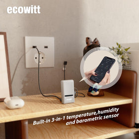 ECOWITT WS68 wireless anemometer measures wind speed