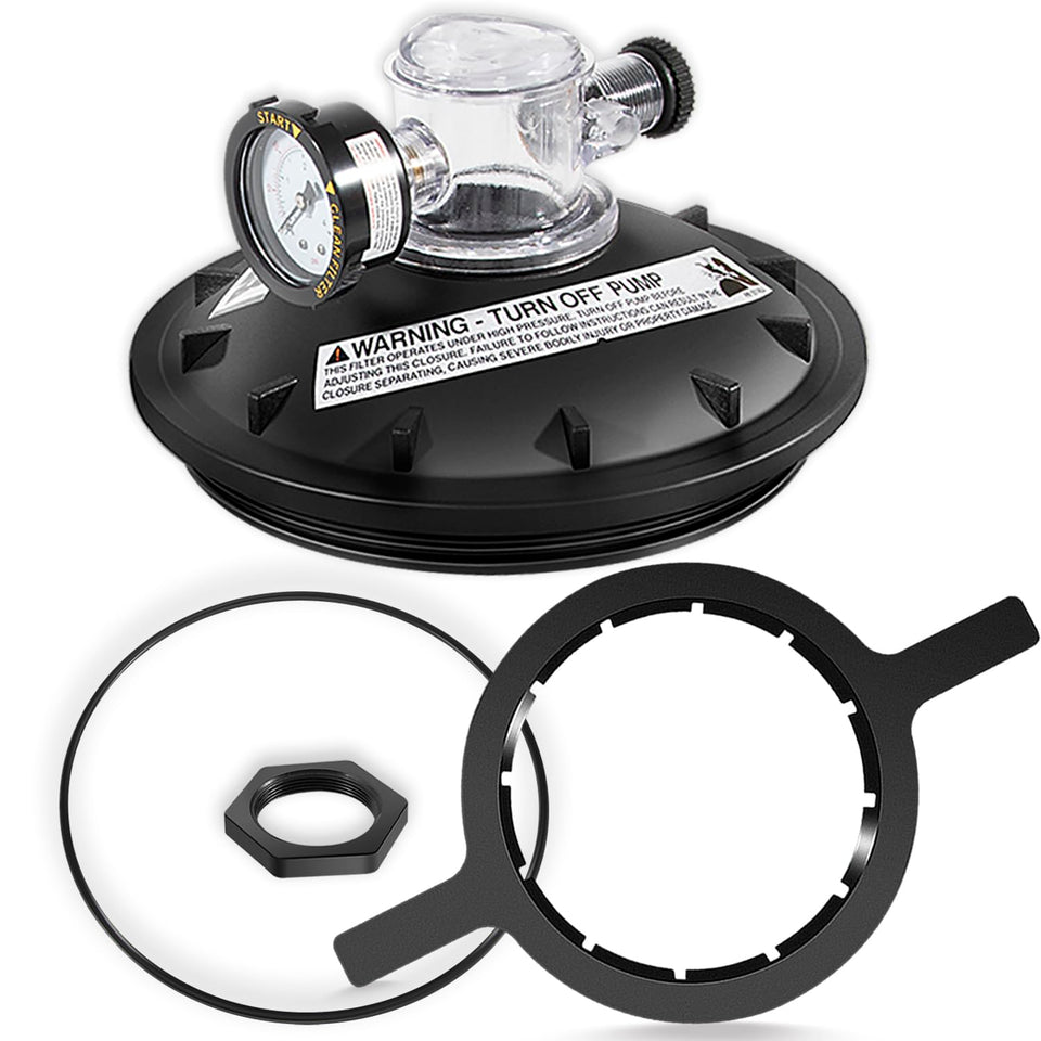 E-cowlboy 154856 closure lid seals reliably on Triton filters