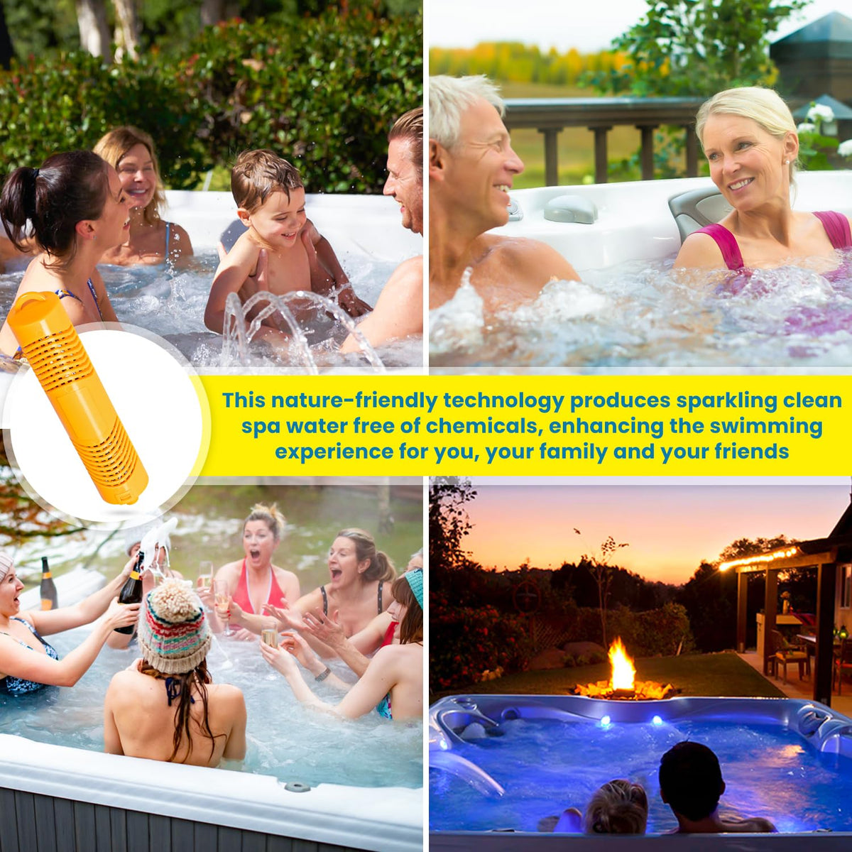 4-month replacement schedule for consistent spa performance with E-cowlboy