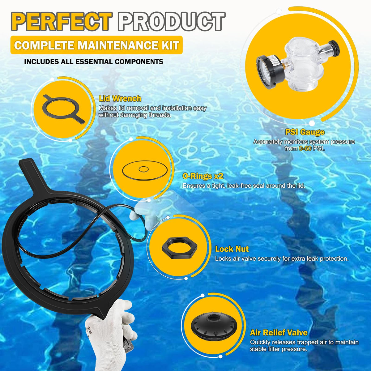 E-cowlboy air relief valve lid provides safe venting during operation