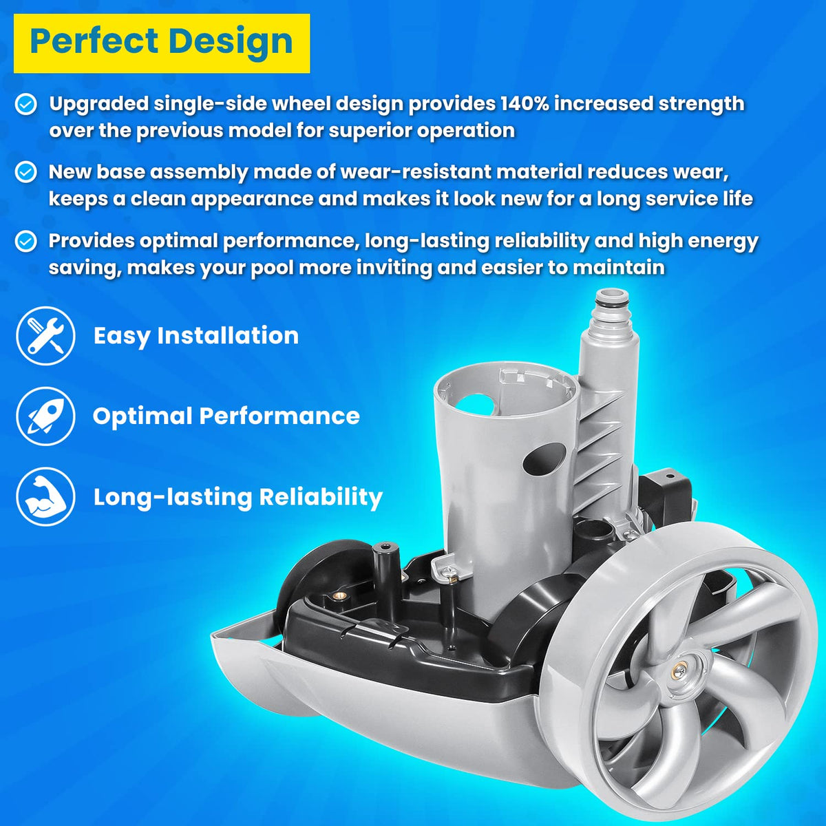 E-cowlboy gearbox and chain detail for reliable performance