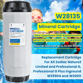 Ecowlboy N2CG35 mineral cartridge close-up highlights the mineral core.