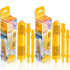 Pack-shot of E-cowlboy Nature2 W20750 mineral sticks, 2-pack for universal spa care