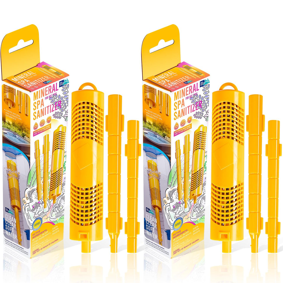 Pack-shot of E-cowlboy Nature2 W20750 mineral sticks, 2-pack for universal spa care
